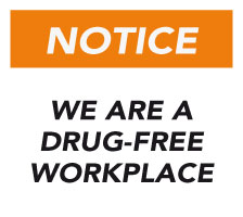 Atlantic Masonry Supply is a drug free work place