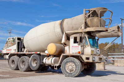 Atlantic Masonry Supply can delivery ready mixed concrete