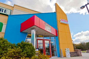 Atlantic Masonry Supply retail location front entrance